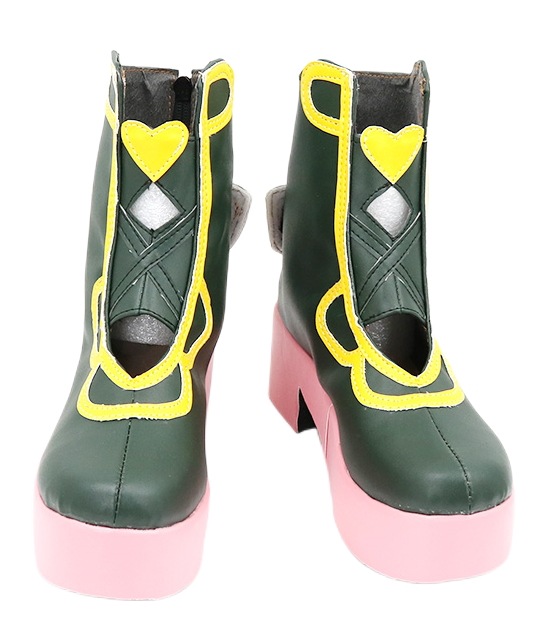 コスプレ靴 鳳えむ プロジェクトセカイ カラフルステージ! feat. 初音ミク 下駄 シューズ 長靴 コスプレ クリスマス ハロウィン