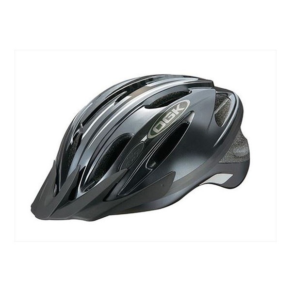 46296 大人ヘルメット WR-L OGK ガンメタ 自転車用 57～60cm