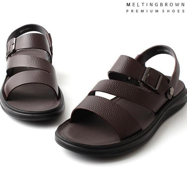 メンズオフィスサンダル メンズレザーサンダル メンズレザーサンダル AL01