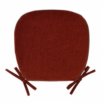 川島織物セルコン filo decor ジャイアント ダイニングシートクッション 45x43Vcm LN1311 R レッド