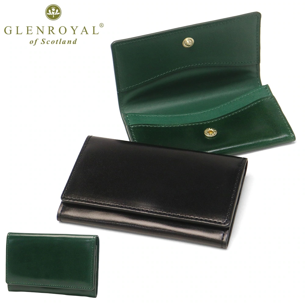 正規品3カ月保証 名刺入れ メンズ レディース 本革 コードバン おしゃれ レザー 馬革 BUSINESS CARD HOLDER HIDDEN STUD J2-0027