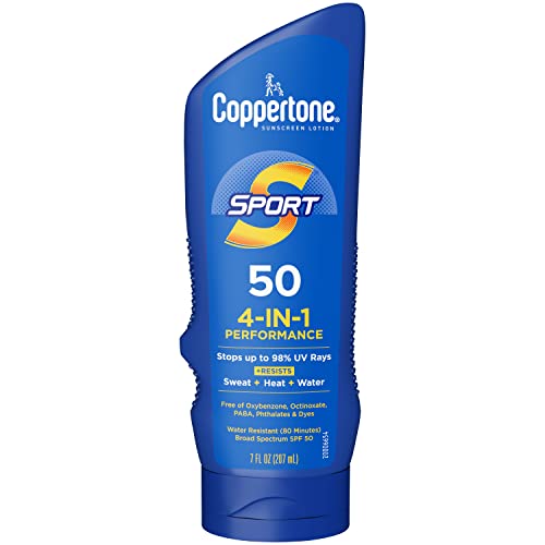 Coppertone スポーツ日焼け止めローションSPF 507液量オンス