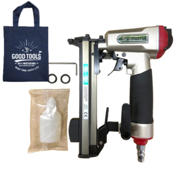 2025年新型 精品工房 エアタッカー SHHG422JRS2 J線4mm 【オマケ付き】単発 連射 切替式 ステープル エアー 10mm-22mm対応 J線軽量型 コンパクト SH3009 正峰 11,665円