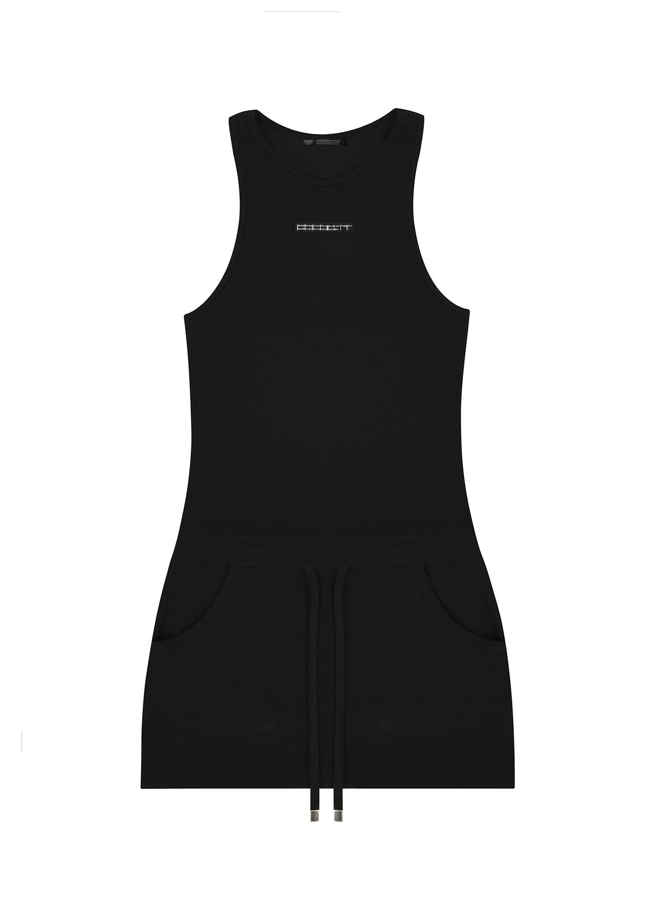 【BOHEMIANSEOUL】 IlLUSION MINI DRESS : BLACK