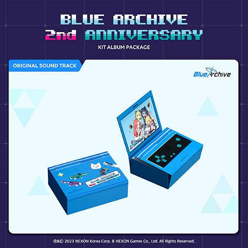 BLUE ARCHIVE 2nd ANNIVERSARY OST - KIT ALBUM PACKAG