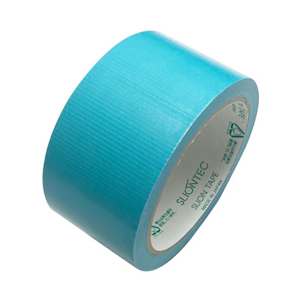 スリオンテックリサイクルPET養生用テープ（ETHICAL PRO USE） 50mmx25m みずいろ NO.349000MI1セット（30巻）