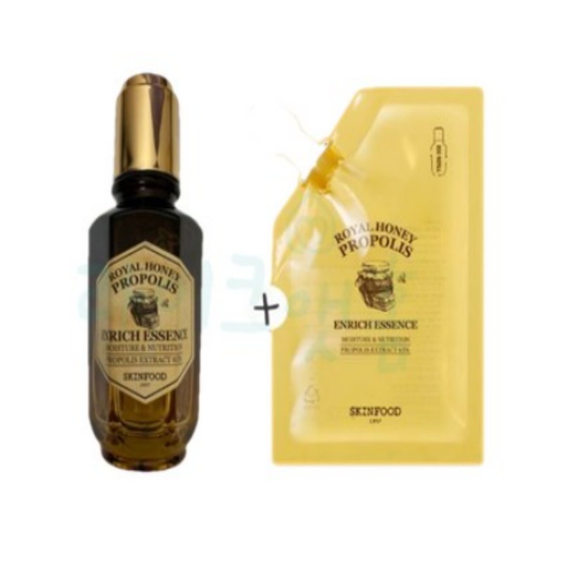 [1+1企画/韓国人気製品]ロイヤルハニー プロポリス インリッチ エッセンス リフィル企画(50ml+50ml)/プロポリス配合エッセンス /ハリ感サポートエッセンス
