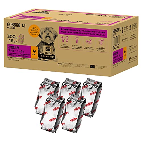 ヒルズ サイエンスダイエットサイエンスダイエット ドッグフード 小型犬用 成犬用 アダルト 1歳以上 チキン 4.8キログラム (x 1) (ケース販売) 5,356円