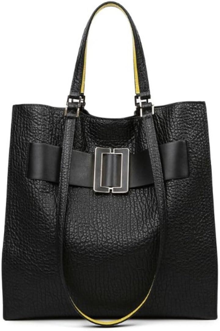 トートバッグ レディース 2way 高級 ハンドバッグ ビジネス A4 が入る 自立 肩掛けできる ビジネスバッグ(ブラック)