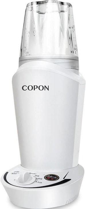 小型精米機 家庭用 COPON 0.5~2合 栄養を含んだ胚芽を残した精米 玄米 白米 無洗米 ホワイト