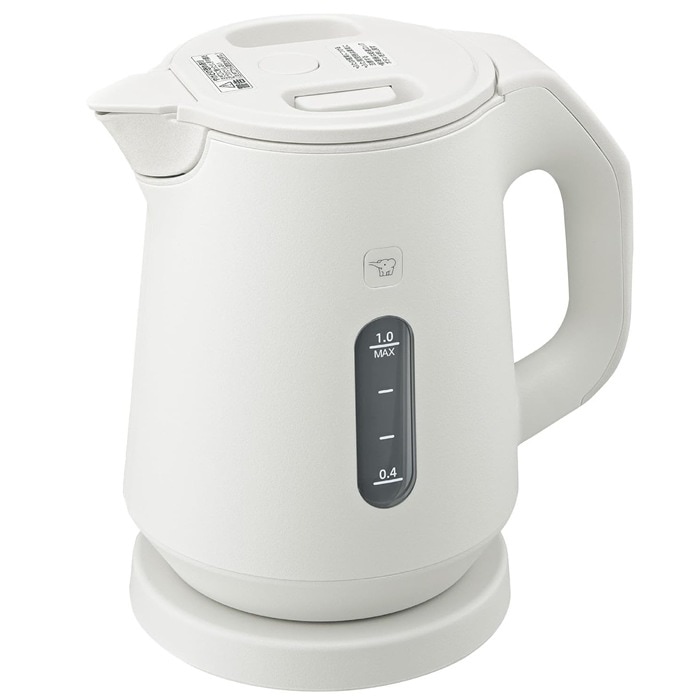 1.0L 電気ケトル CK-KA10-WM ペールホワイト