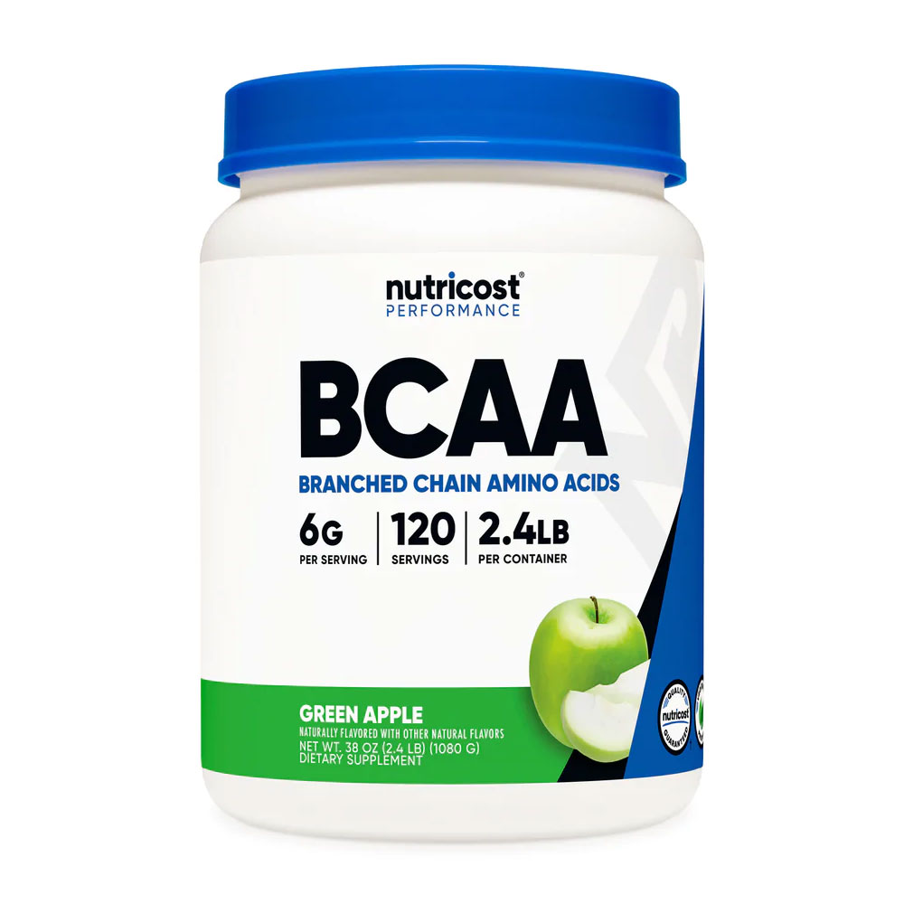 [USA] Nutricost ニュートリコストBCAAパウダー(グリーンアップル)120食分
