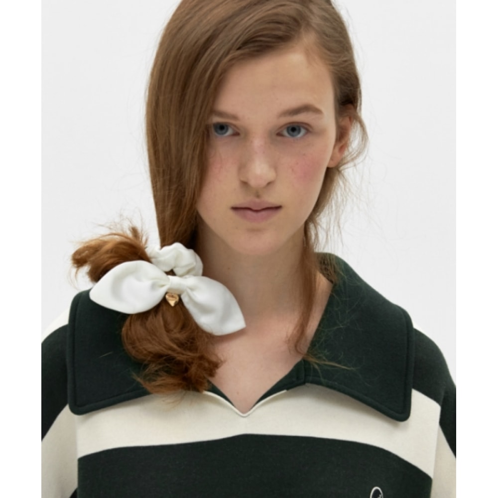 デパウンドリボンスクランチ [アイボリー]