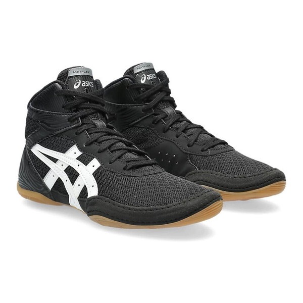 レスリングシューズ MATFLEX 7 GS BLACK/WHITE 1084A011 001 21.5cm