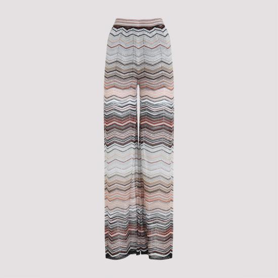 MISSONI Women Straight Pants DS26SI0C BK01H9 SM9ZV RED BEIGE TONES