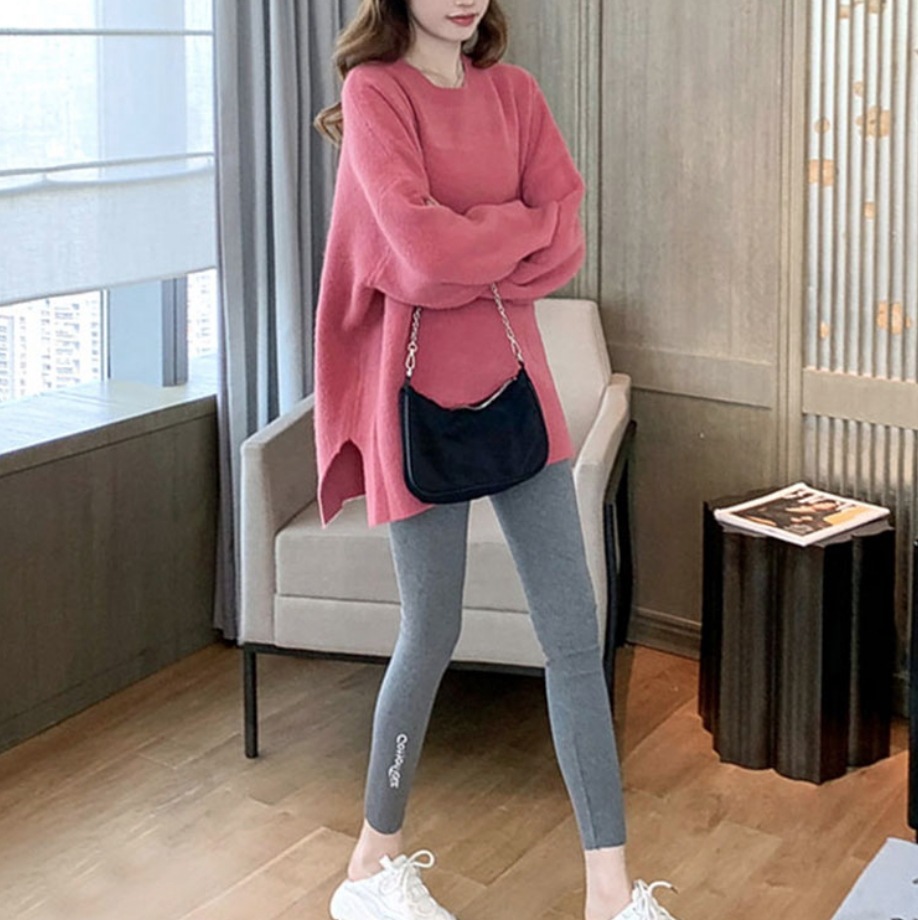 トップス ボトムス 2点セット パンツ デート カットソー ニットソー セーター レギンス レギパン 袖あり 長袖 かわいい 大人可愛い きれいめ シンプル カジュアル 上品 おしゃれ 主役級 個性的 8,200円