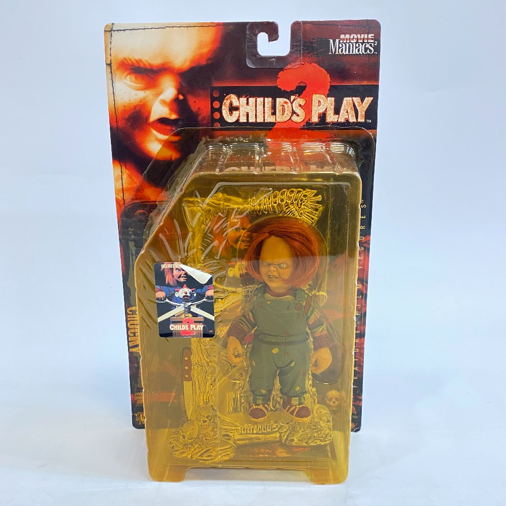 チャイルドプレイ2 チャッキー 未開封 マクファーレントイズ MOVIE Maniacs2 フィギュア ドール 人形 PVC フィギュア マルチカラー