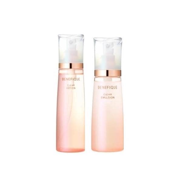 セット　ベネフィーク　クリアローション+エマルション　本体セット　選択あり