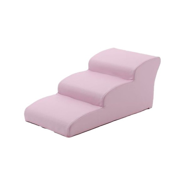 CELLUTANE ドッグステップ ペットステップ 3段 ピンク チワワモデル 犬 階段 ペット スロープ 老犬 A386a-621/602PIK メーカー直送