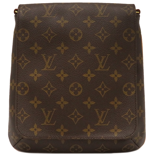 ルイヴィトン LOUIS VUITTON ショルダーバッグ ミュゼット サルサ モノグラムキャンバス モノグラム ゴールド金具 茶 M51258 LM1000 【保存袋】【中古】