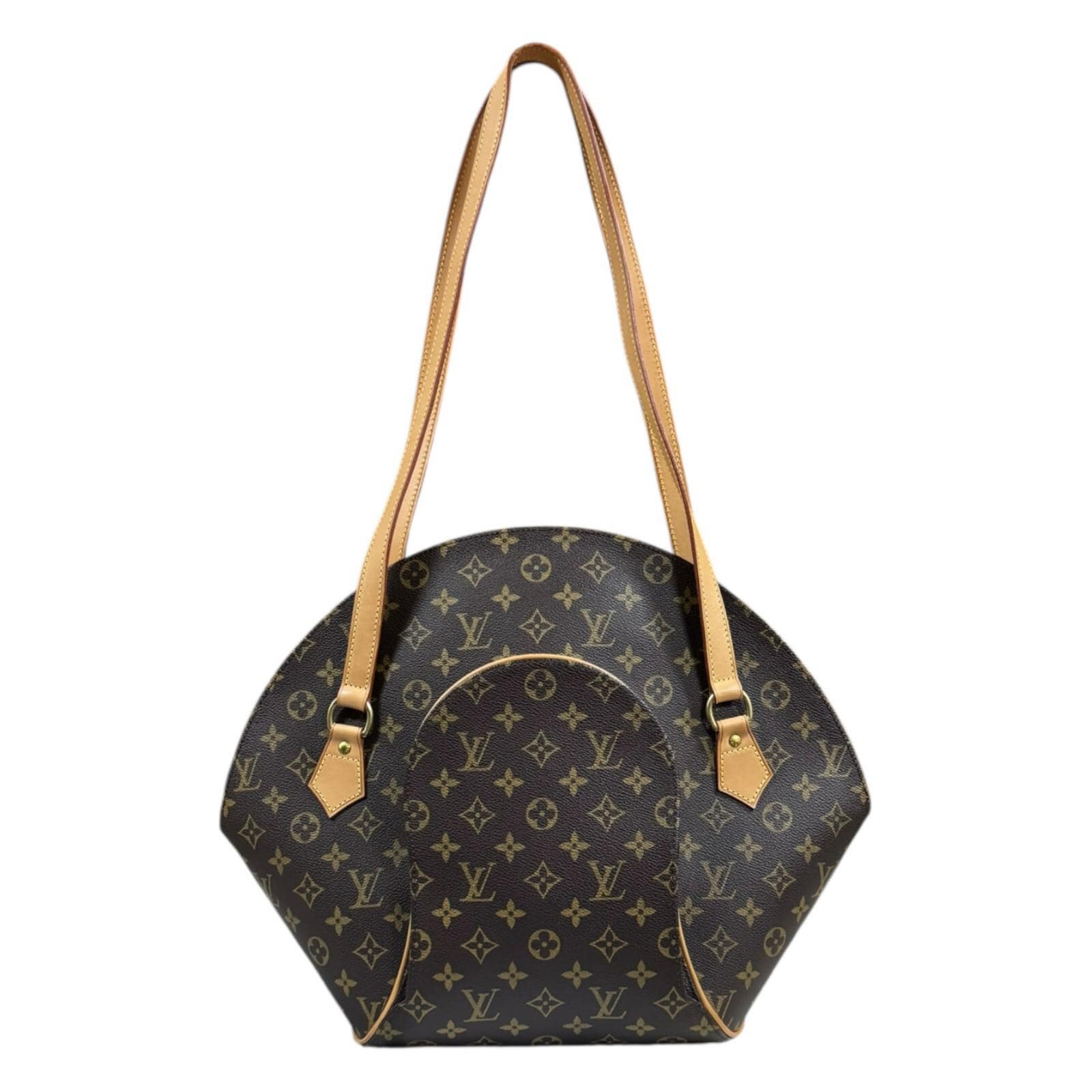 ルイヴィトン エリプスショッピング モノグラム ショルダーバッグ モノグラムキャンバス M51128 ブラウン LOUIS VUITTON 中古