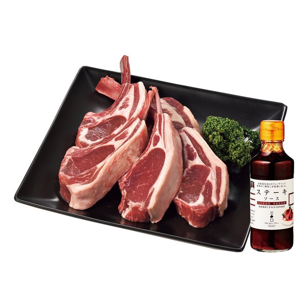 ラムフレンチラック 5本/ステーキソース付 ZOA422263447