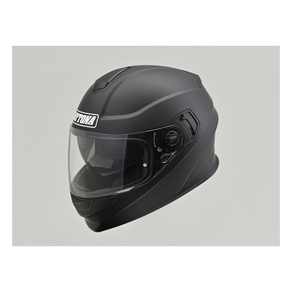 バイク用 フルフェイスヘルメット DN-002CP マットブラック/Lサイズ 46463