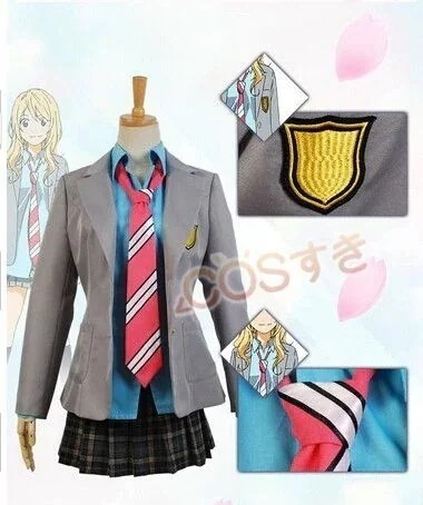 四月は君の嘘 宮園薫 イベント パーティー 変装 仮装 コスプレ衣装 高品質 新品 Cosplay アニメ