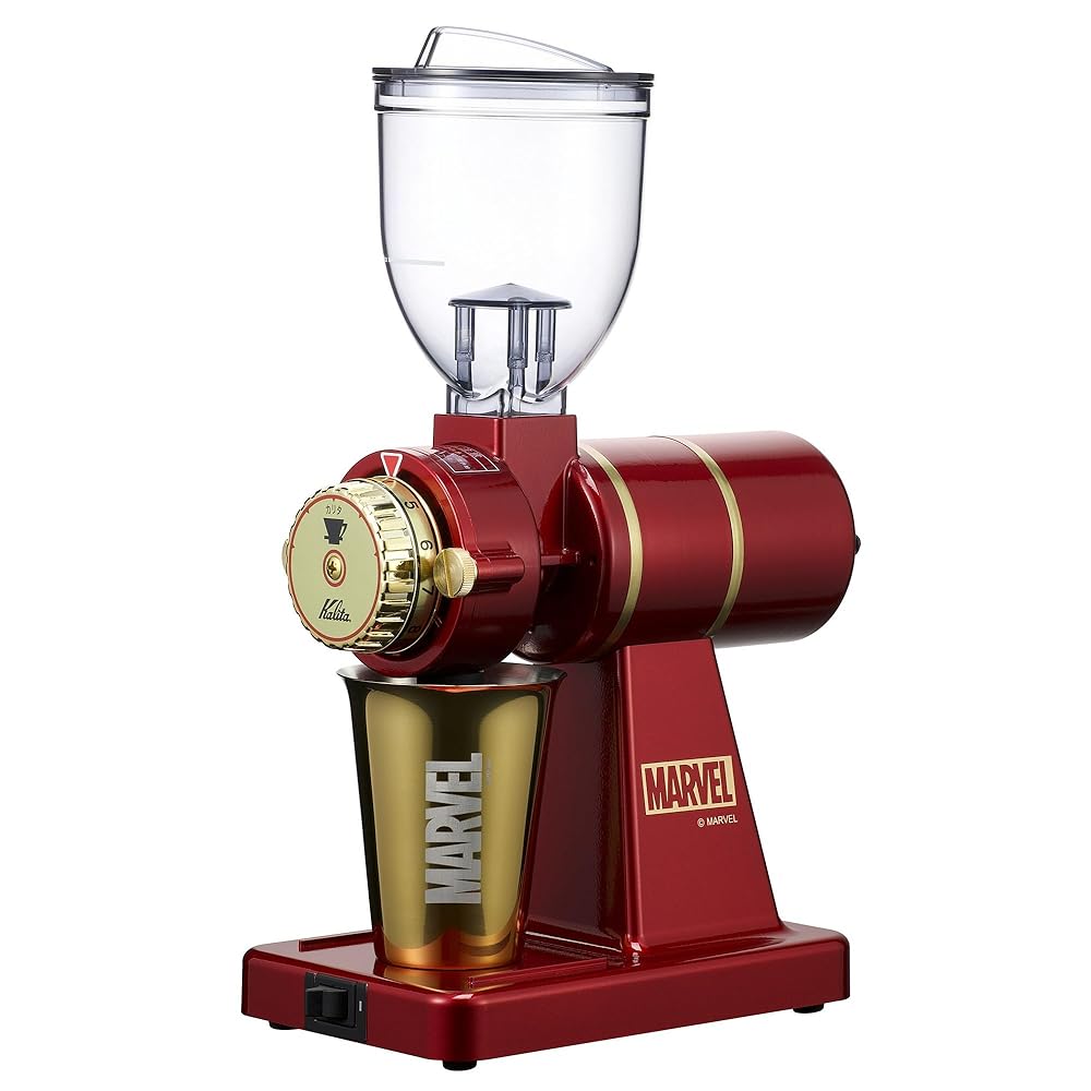 Kalita カリタ コーヒーミル ナイスカットG IM アイアンマン 特別限定生産 電動ミル 61128 日本製 MARVEL コラボモデル