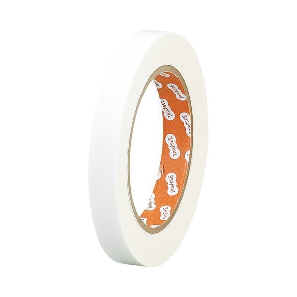 （まとめ）TANOSEE オリジナル両面テープ 15mmx20m 1セット（13巻） [x3セット]