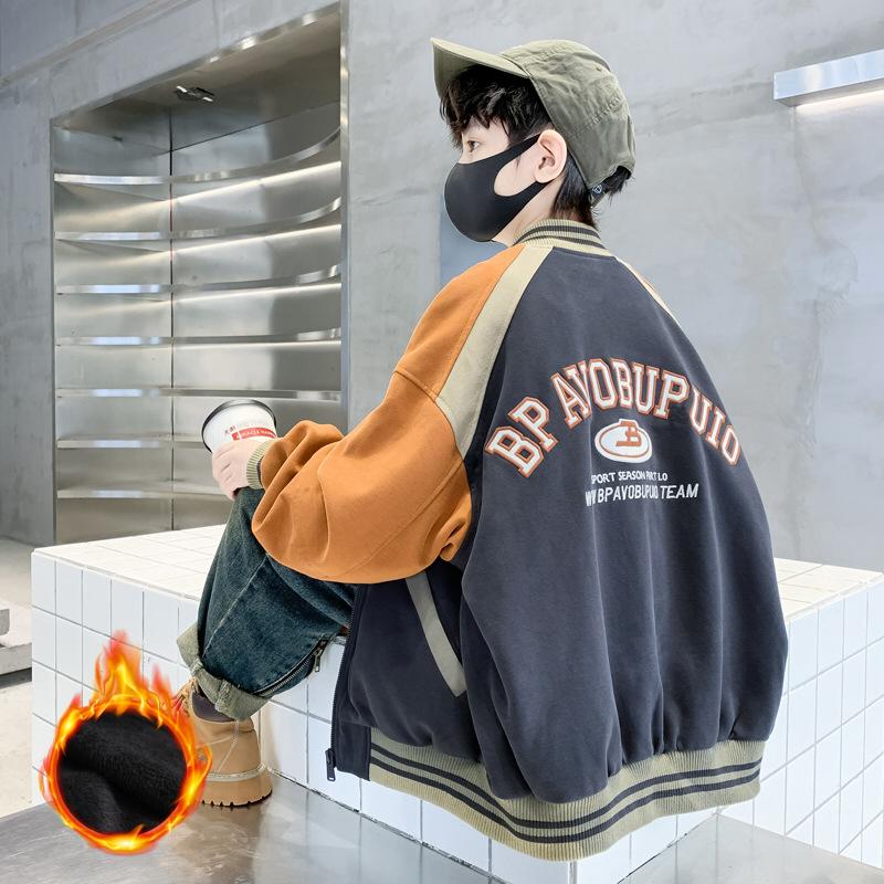 ジャケット 子供 コート キッズ 長袖 男の子 子供服 ボア アウトドア ゆたり ジャンパー オシャレ 厚手 防寒 冬 通学 通園