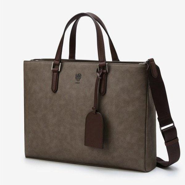 DBBA5E083I3 [ブリーフケース][EMBLEM][エンブレム] ベージュツートンキャンバスブリーフケース