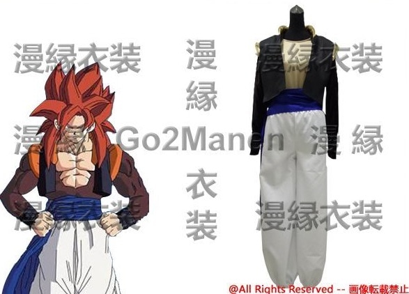 コスプレ衣装 ドラゴンボールZ GT ドラゴンボール ゴジータ4 Dragon Ball J219