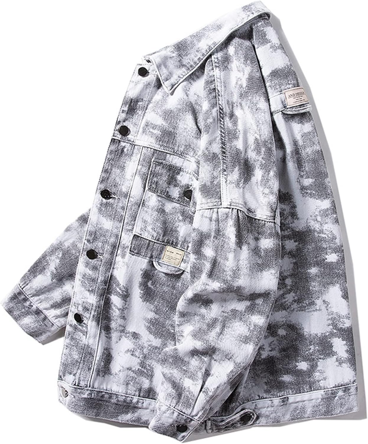 メンズ ジャケット Gジャン デニムコート 迷彩柄 ファッション 学生 ゴルフ ストリート アウター 春秋 ブルゾン ジャンパー ヒップホップ カジュアル 大きいサイズ