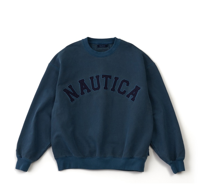 【NAUTICA】 ARCH PIGMENT SWEAT SHIRT 321 : NAVY 12,152円