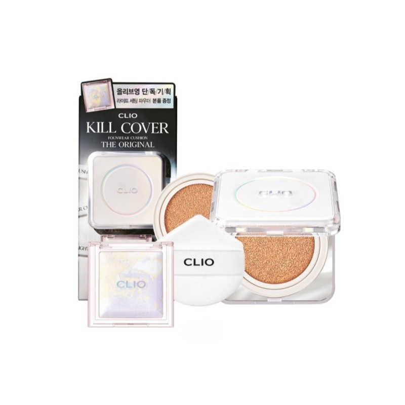 【本品+リフィル】キルカバーパウンウェアクッションディーオリジナル+ライトセットパウダー