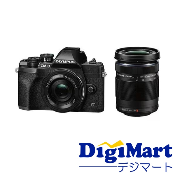 OLYMPUS OM-D E-M10 Mark IV EZダブルズームキット [ブラック]【他店舗印あり】