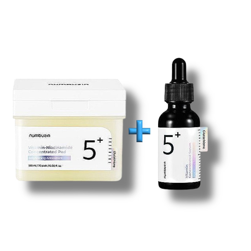 5番 白玉グルタチオンＣ美容液 30ml＋5番 白玉グルタチオンＣフィルムパッド 70pads 韓国の