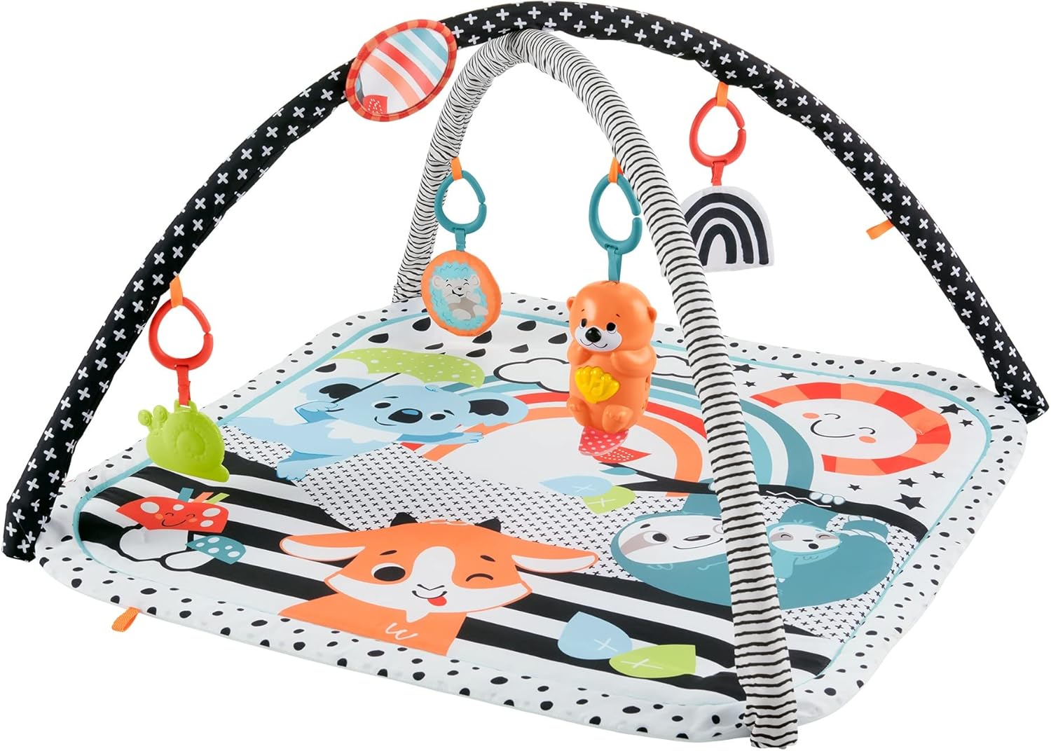 フィッシャープライス(fisher price) 感覚を育てよう! ラッコのわくわくミュージカルジム 【お誕生(0ヵ月)~】 HBP41
