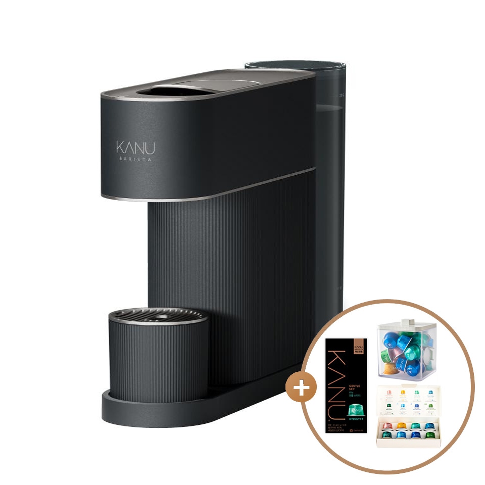 カヌー バリスタ カプセルコーヒーマシン アーバン オーロラブラック (追加ギフト贈呈)
