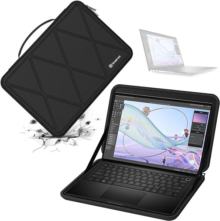 ハードEVA保護スリーブケース 14インチ DELL Precision 5470 Workstation 12.5( Black, For DELL 12.5インチ（M37）)