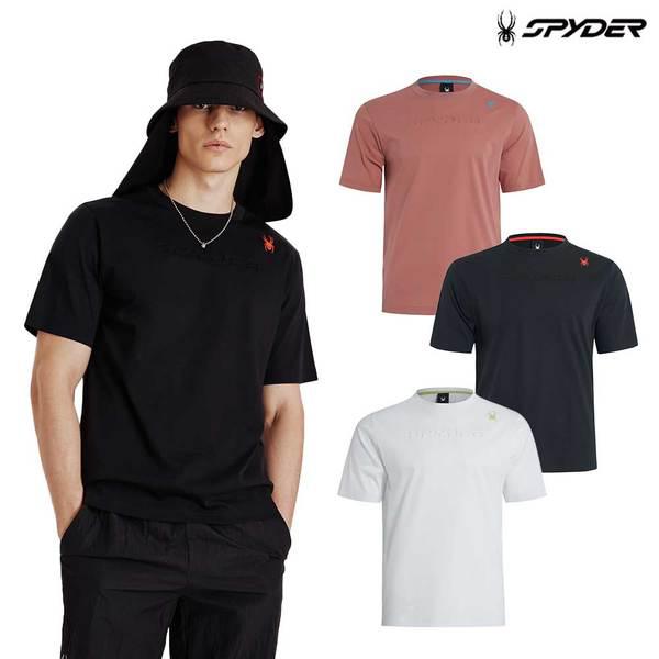 [] 共用ボリュームレタリングシルケット半袖TシャツSPIMCNRS309U