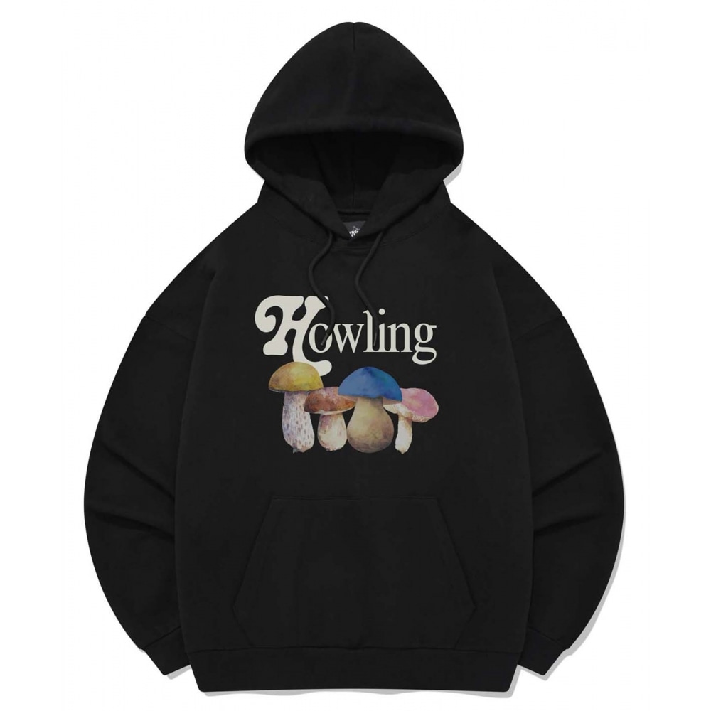 レトリーバークラブ マッシュルーム パーカー [ブラック]