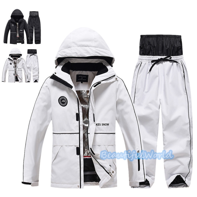 スノーボードウェア 上下セット スキーウェア メンズ レディース セットアップ 男女兼用 スノボウェア スノーボード ジャケット パンツ 撥水防風 保温 雪遊び 暖かいH72