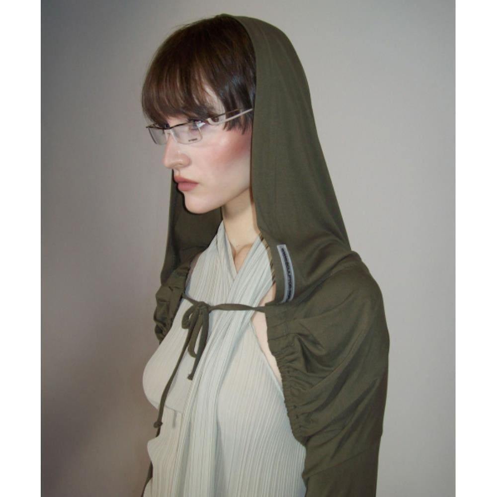 スカルプター Jersey Priest Hoodie Bolero Khaki SC24A124KH