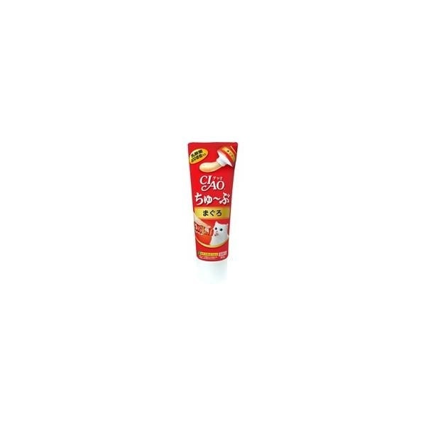【1ケース】【お取り寄せ対象品】チャオ ちゅーぶ まぐろ 80g[いなばペットフード CIAO(チャオ)] *48個