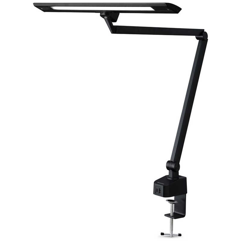 アイリスオーヤマ　IRIS OHYAMA　デスクライトT型 クランプタイプ　LDL-TCDL-KB