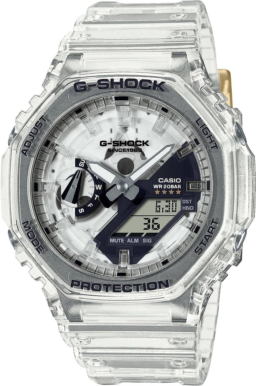 CASIO G-SHOCK 40th Anniversary Clear Remix シリーズ GA-2140RX-7AJR