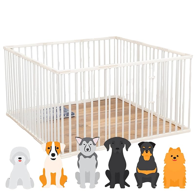 ペットサークル 犬サークル ケージ フェンス ペット柵 173x89x70cm 猫用 犬用 ウサギ用 ドア付き 扉付き ペット メッシュ ケージ ゲージ ペット用サークル 小動物 屋外 室内用