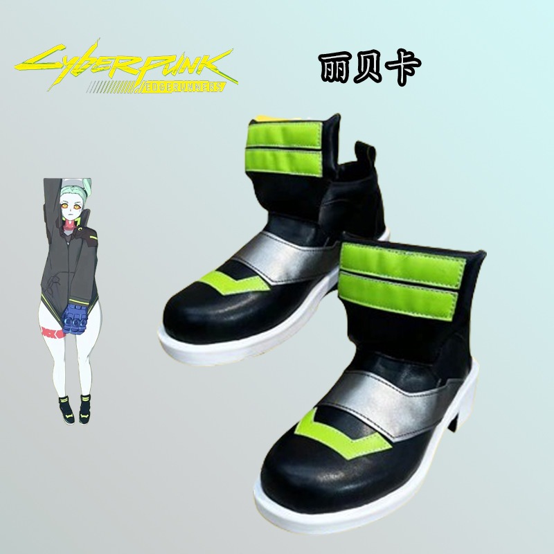 サイバーパンクエッジウォーカーレベッカシューズがアニメーション周辺靴のコミックショーに登場